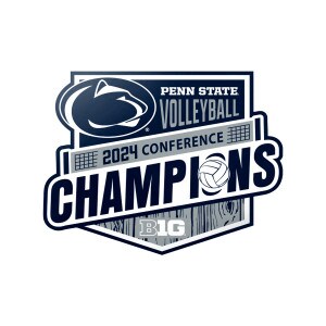 decal Penn State 2024 Big 10 Volleyball Champions